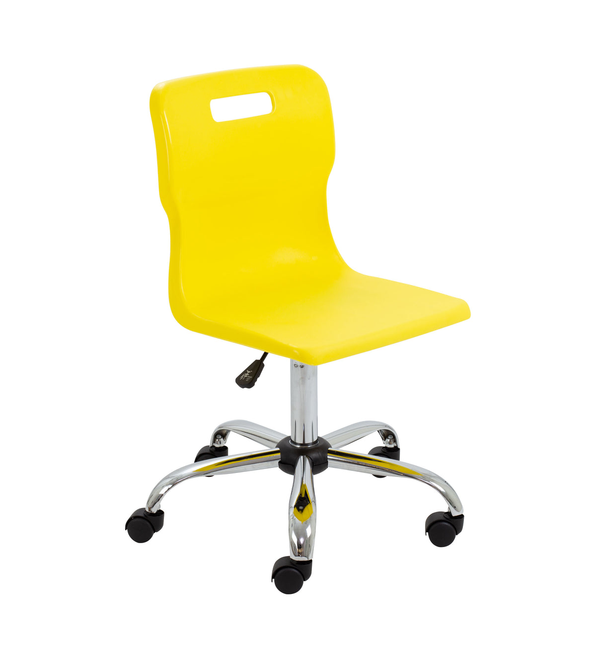 Grey Senior Swivel Titan Chair - Sizes 5 / 6 With Castors