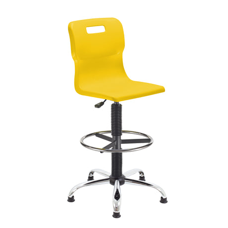 Titan Swivel Senior Chair | Adjustable D-Kit | Black
