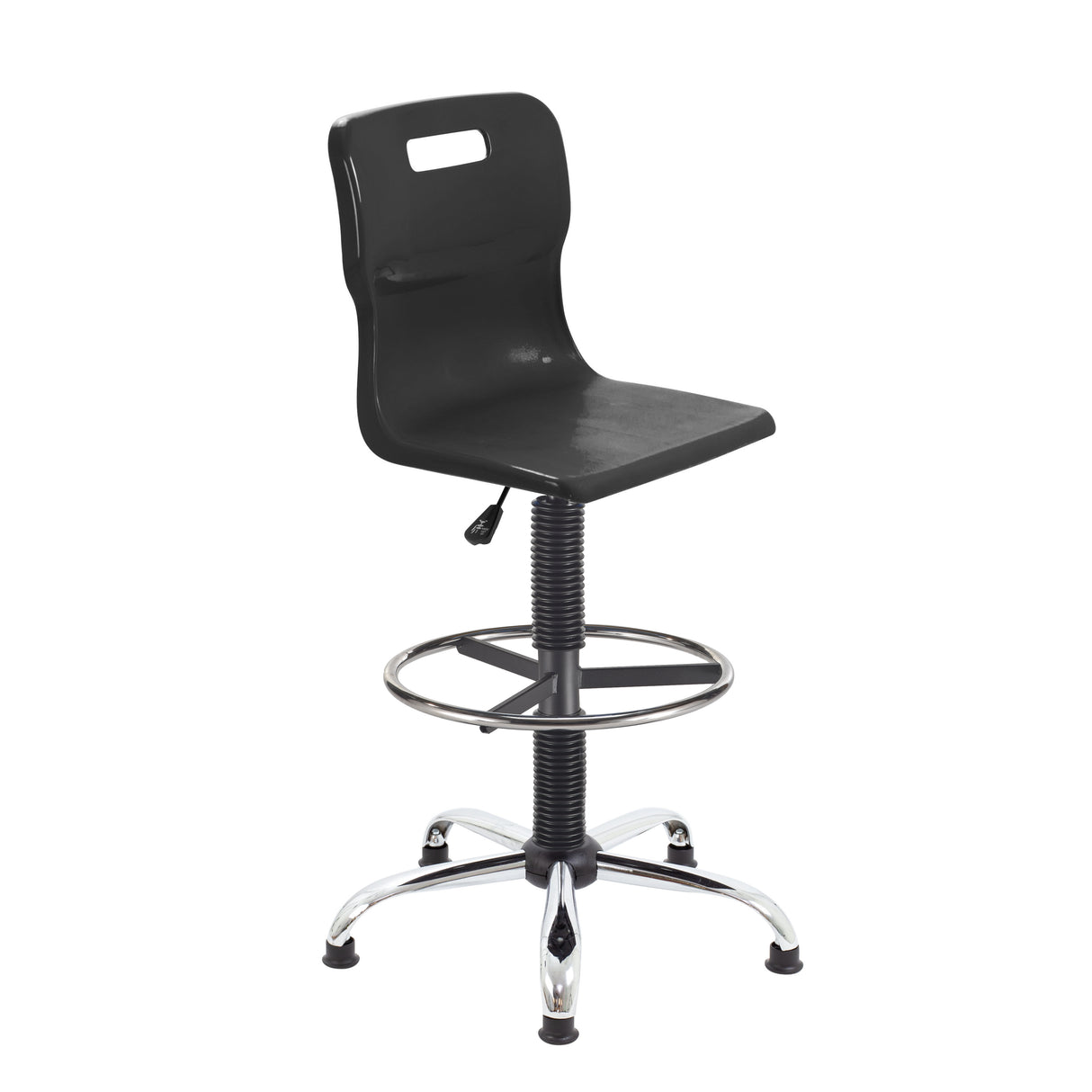 Titan Swivel Senior Chair | Adjustable D-Kit | Black