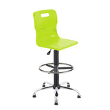 Titan Swivel Senior Chair | Adjustable D-Kit | Black