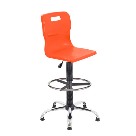 Titan Swivel Senior Chair | Adjustable D-Kit | Black
