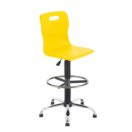 Titan Swivel Senior Chair | Adjustable D-Kit | Black