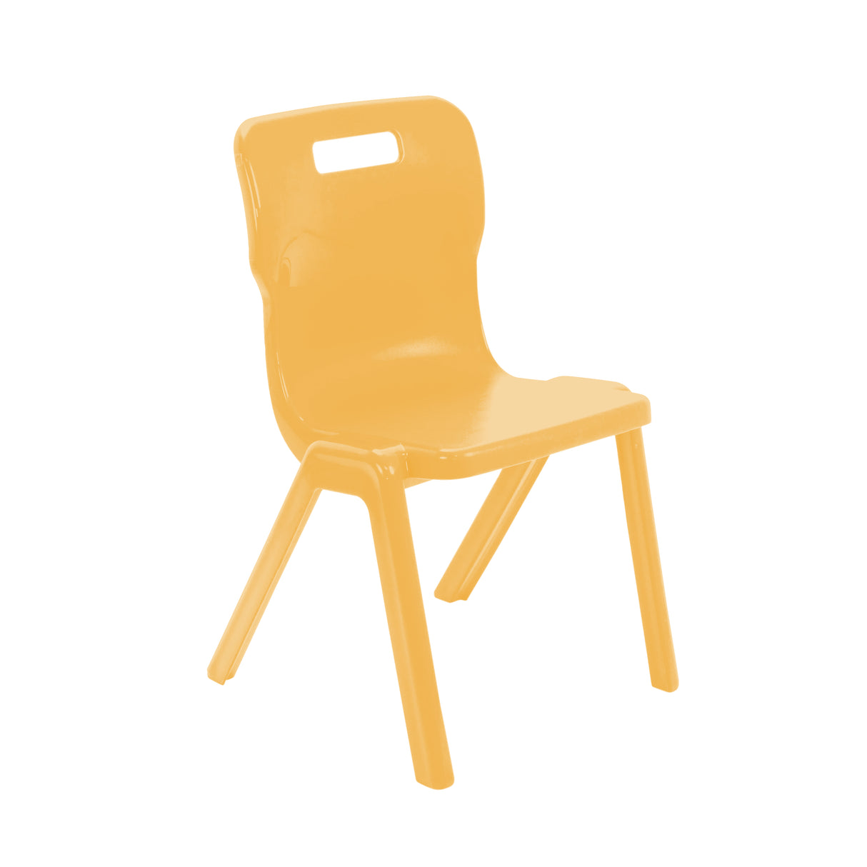 Titan One Piece Classroom Chair Size 6 Coral