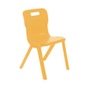 Titan One Piece Classroom Chair Size 6 Coral