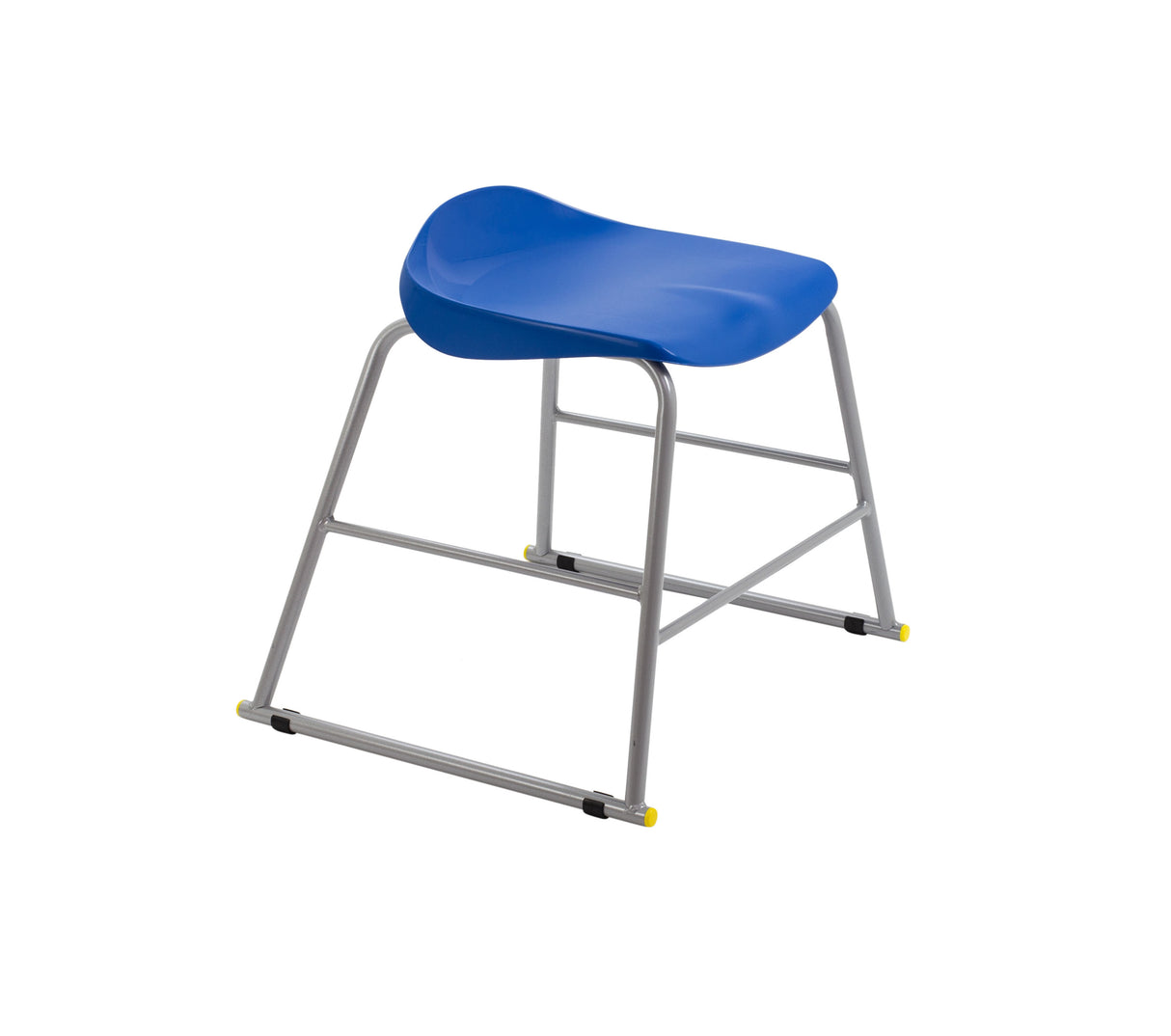 Titan Yellow Poly Lipped Stool -  685Mm High