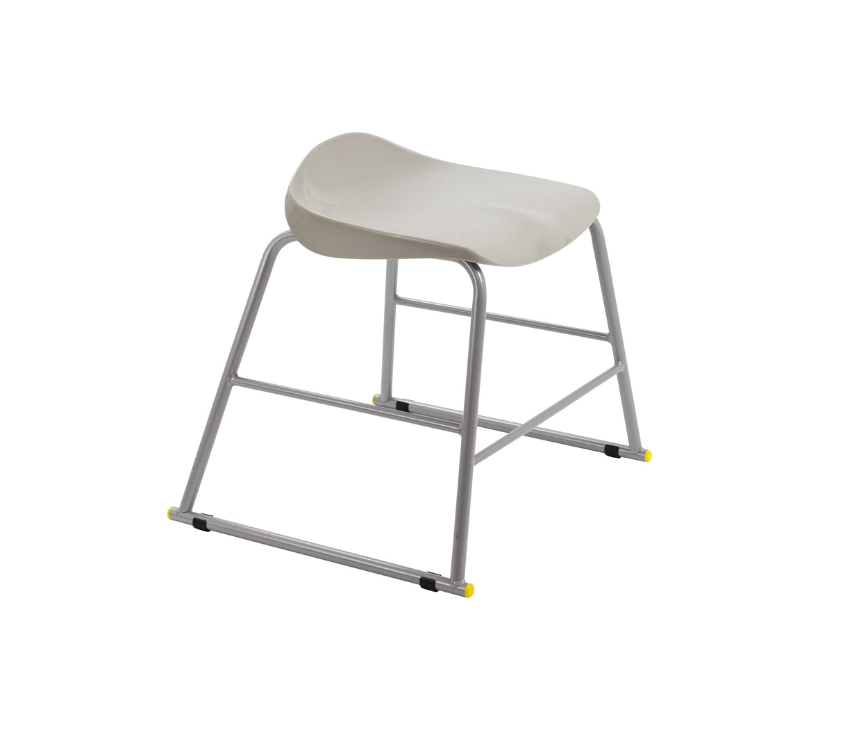 Titan Yellow Poly Lipped Stool -  685Mm High
