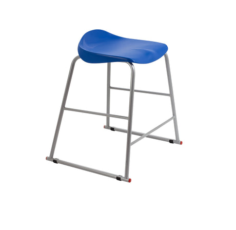 Titan Yellow Poly Lipped Stool -  685Mm High