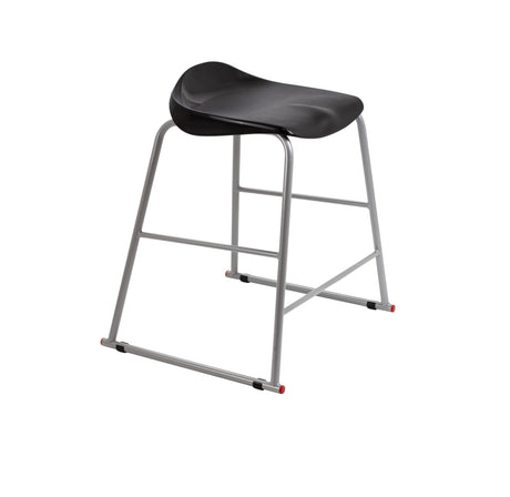 Titan Yellow Poly Lipped Stool -  685Mm High
