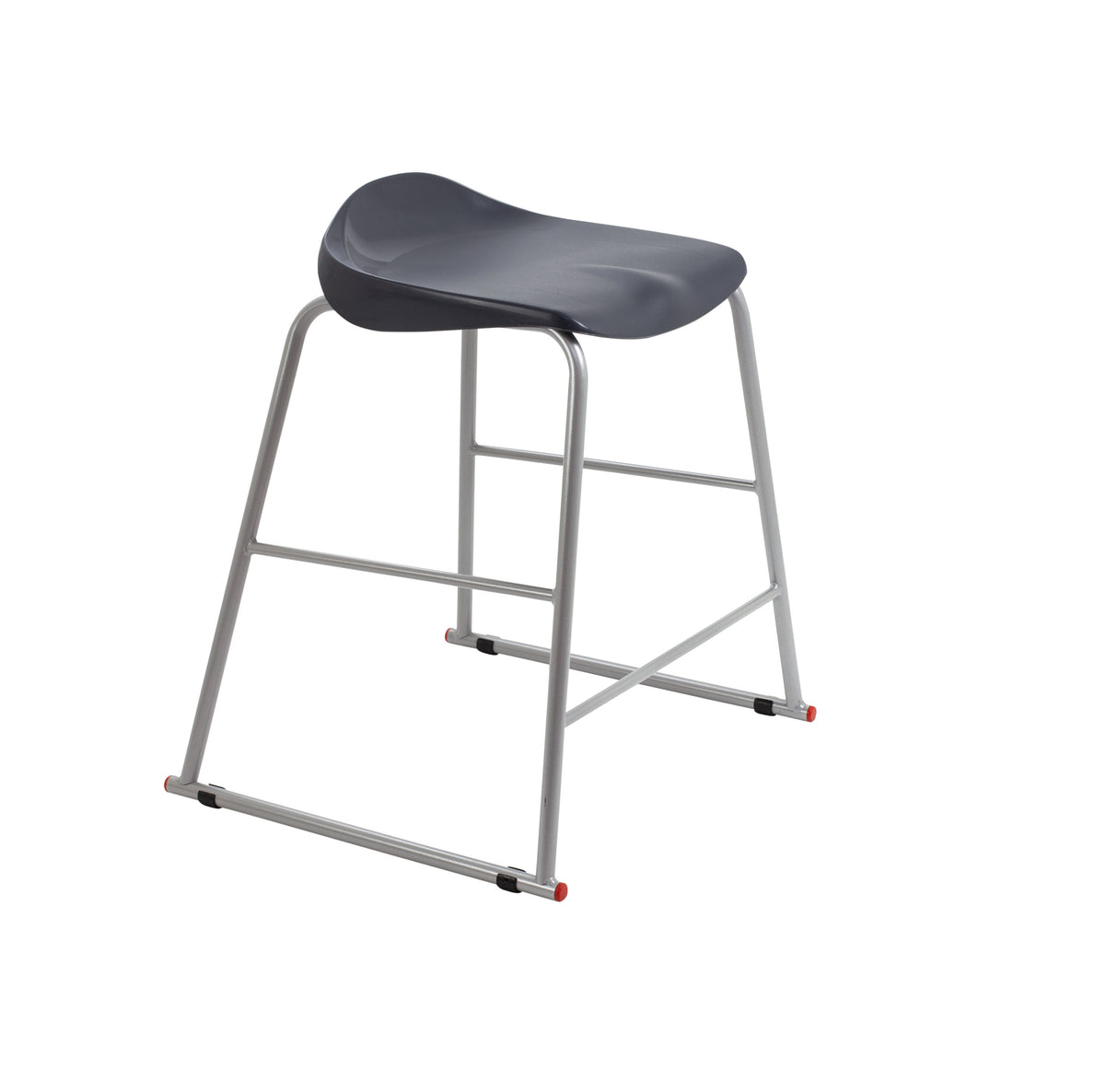 Titan Yellow Poly Lipped Stool -  685Mm High