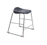 Titan Yellow Poly Lipped Stool -  685Mm High