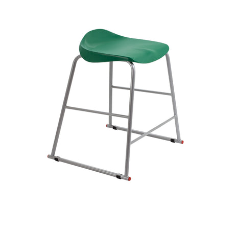 Titan Yellow Poly Lipped Stool -  685Mm High