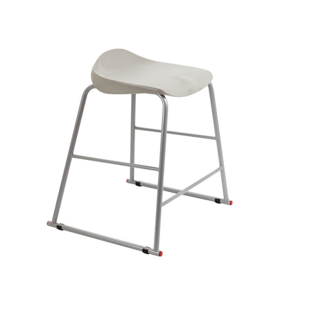 Titan Yellow Poly Lipped Stool -  685Mm High