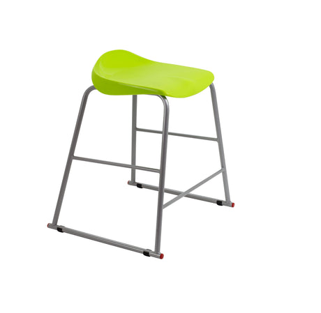 Titan Yellow Poly Lipped Stool -  685Mm High