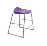 Titan Yellow Poly Lipped Stool -  685Mm High