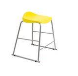 Titan Yellow Poly Lipped Stool -  685Mm High