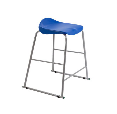 Titan Yellow Poly Lipped Stool -  685Mm High