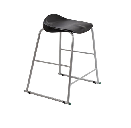 Titan Yellow Poly Lipped Stool -  685Mm High