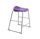 Titan Yellow Poly Lipped Stool -  685Mm High