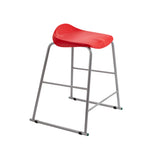 Titan Yellow Poly Lipped Stool -  685Mm High