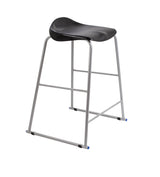 Titan Yellow Poly Lipped Stool -  685Mm High