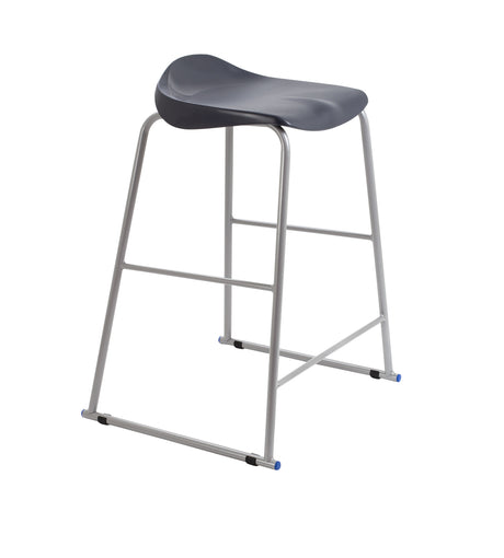 Titan Yellow Poly Lipped Stool -  685Mm High