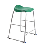 Titan Yellow Poly Lipped Stool -  685Mm High