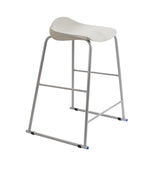 Titan Yellow Poly Lipped Stool -  685Mm High