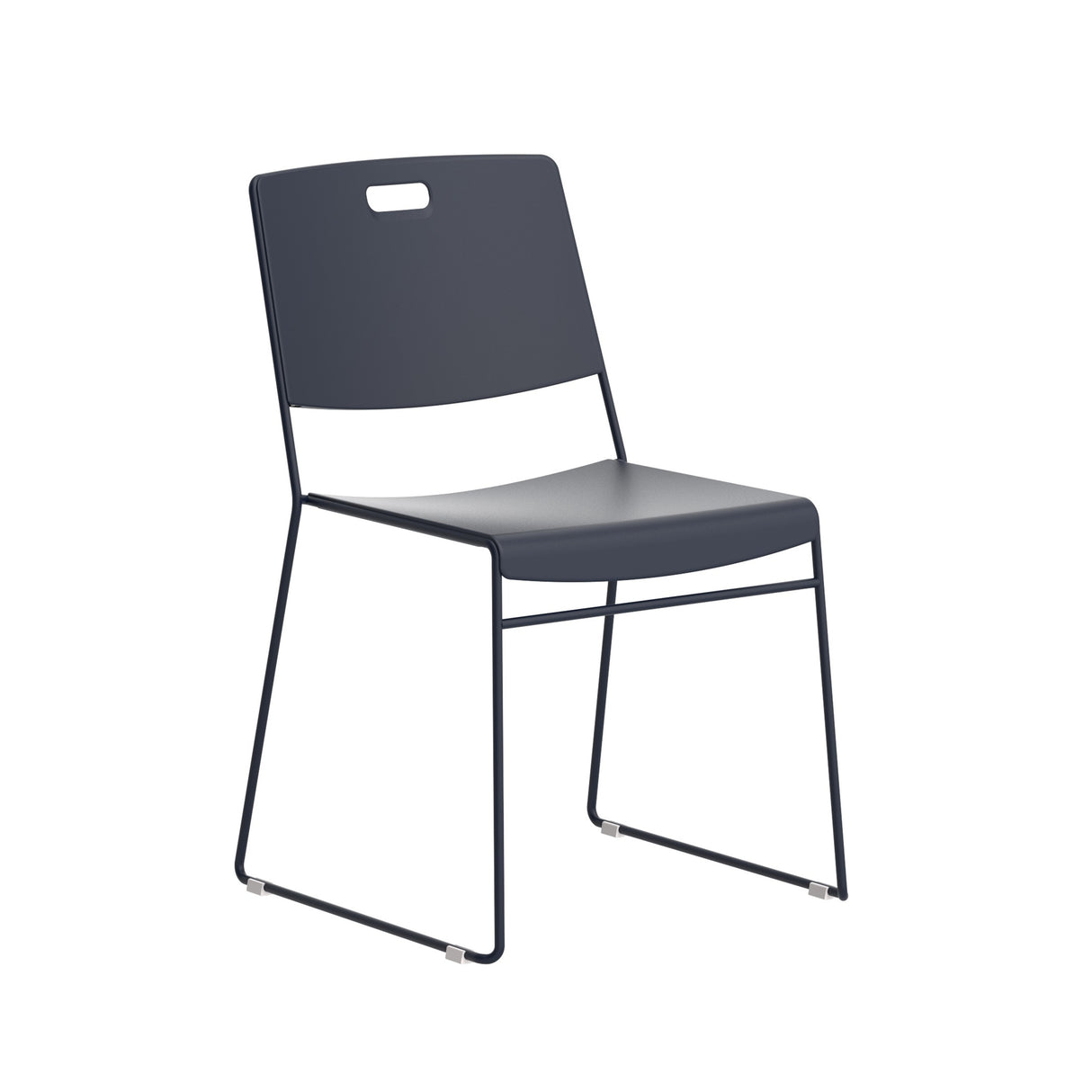 Arc High Density Stacker Chair | Cream