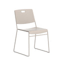 Arc High Density Stacker Chair | Cream