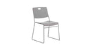 Arc High Density Stacker Chair | Cream