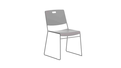 Arc High Density Stacker Chair | Cream