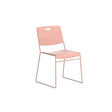 Titan Arc High Density Stacker Chair | Pink