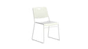 Arc High Density Stacker Chair | Cream