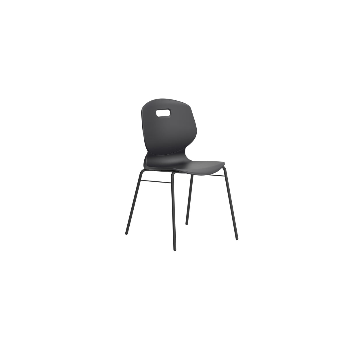 Arc 4 Leg Chair With Brace | Size 6 | Grey