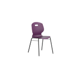 Arc 4 Leg Chair With Brace | Size 6 | Grey