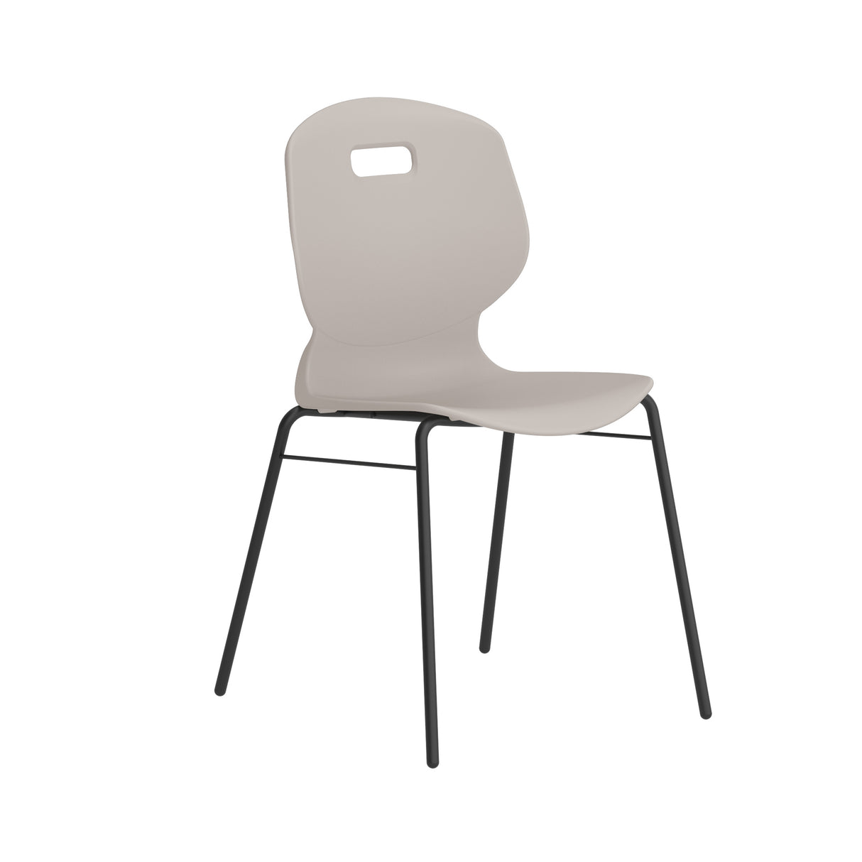 Arc 4 Leg Chair With Brace | Size 6 | Grey