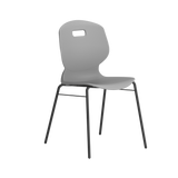 Titan Arc 4 Leg Chair with Brace | Size 6 | Grey