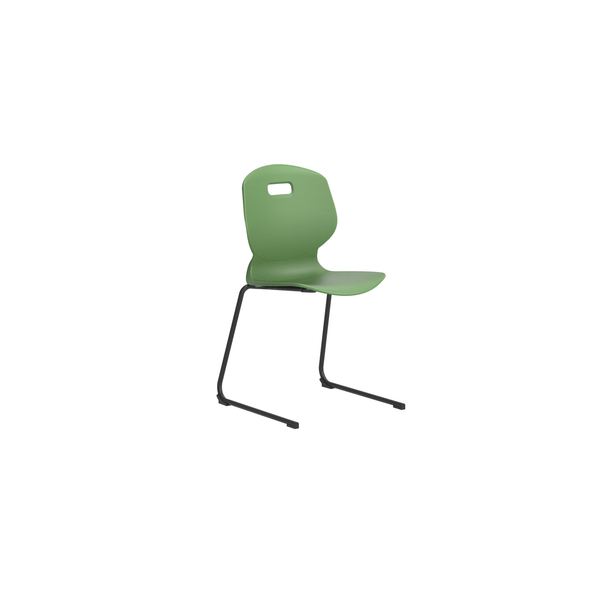 Arc Reverse Cantilever Chair | Size 6 | Grey