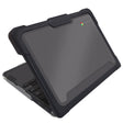 Protective Hard Shell case for Lenovo 300e/500e 3rd Gen Chromebook, 11.6 black/clear
