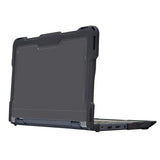 Protective Hard Shell case for Lenovo 100e/100w/300e/300w 4th Gen & 300w 5th Gen, 11.6 black/clear