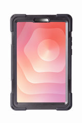 Samsung Tab A11 military grade drop protection rugged case with hand & shoulder strap