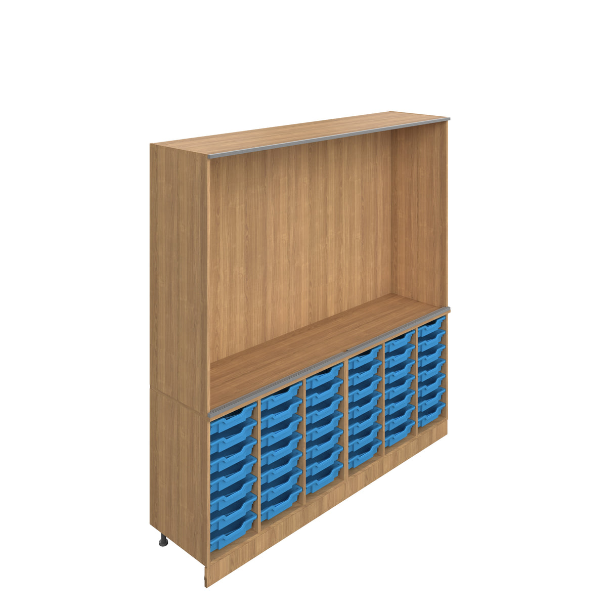 Titan Teacher Wall Module 4 | Group 2 Wood Grain Colours | Unlimited