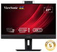 ViewSonic 27" QHD 100Hz Video Conferencing Docking Monitor with Windows Hello and Zoom Certified Pop-Up Webcam and 5W speakers