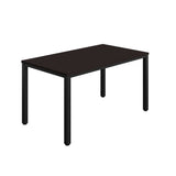 Fraction Infinity Rectangular Meeting Table  | 1400 X 800 | Anthracite/Black