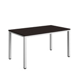 Fraction Infinity Rectangular Meeting Table  | 1400 X 800 | Anthracite/White