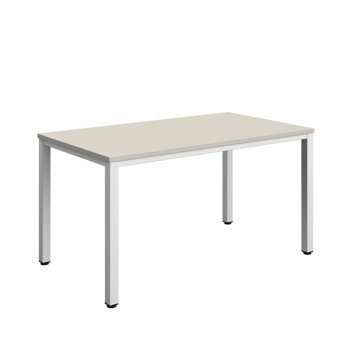 Fraction Infinity Rectangular Meeting Table  | 1400 X 800 | Grey/White