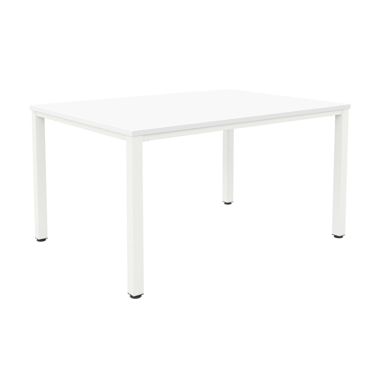 Fraction Infinity Rectangular Meeting Table  | 1400 X 800 | White/White
