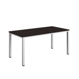 Fraction Infinity Rectangular Meeting Table  | 1600 X 800 | Anthracite/White