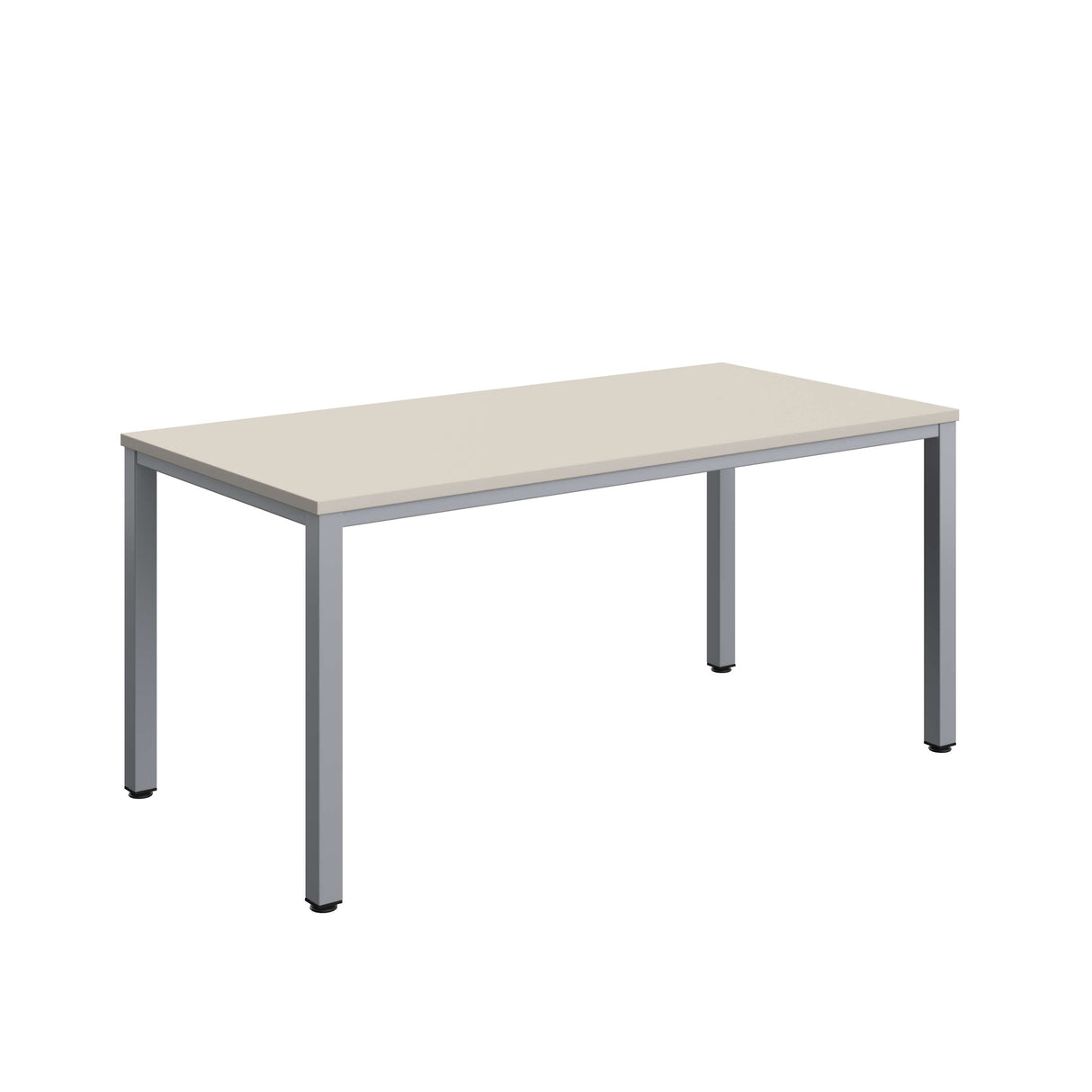 Fraction Infinity Rectangular Meeting Table  | 1600 X 800 | Grey/Silver