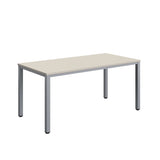 Fraction Infinity Rectangular Meeting Table  | 1600 X 800 | Grey/Silver